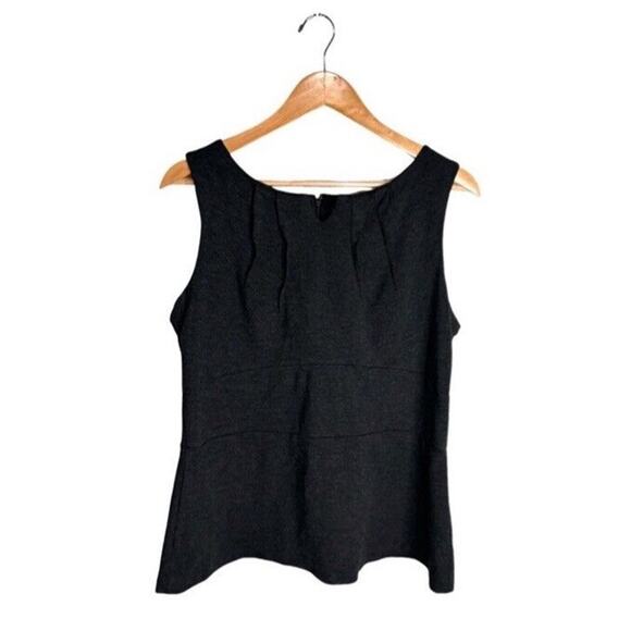 Cabi Sleeveless Top Gray Size 12 Career Feminine Preppy y2k Sleeveless Office - Picture 8 of 8